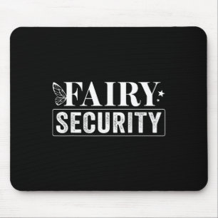 Fairy Security Birthday Halloween Mouse Pad