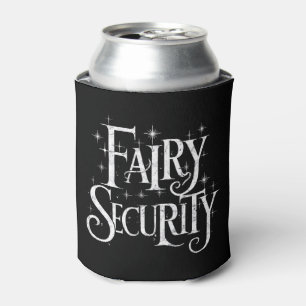 Fairy Security Funny Halloween Costume Can Cooler