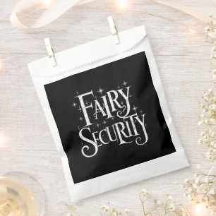 Fairy Security Funny Halloween Costume Favour Bags