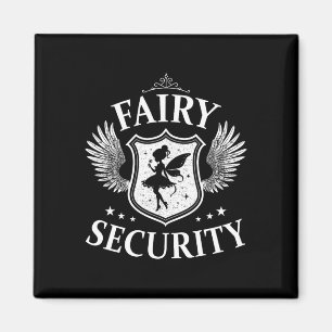 Fairy Security Protection Kids Men Women Magnet