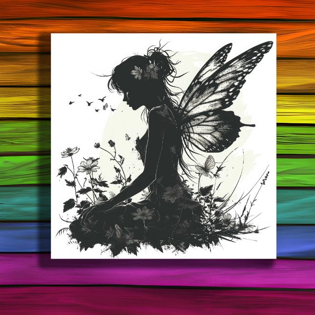 Fairy Silhouette theme Photo Print (Creator Uploaded)