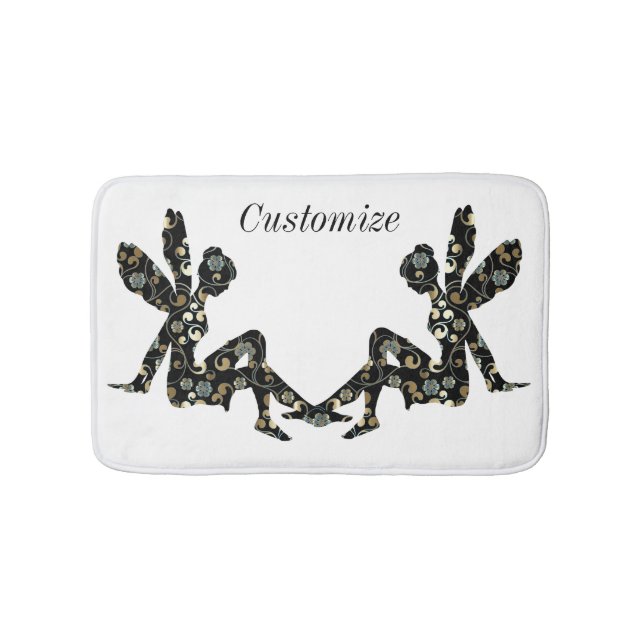 Fairy Silhouette Thunder_Cove Bath Mat (Front)
