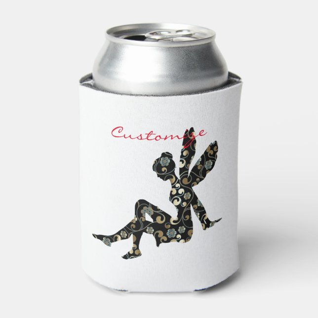 Fairy Silhouette Thunder_Cove Can Cooler (Can Front)