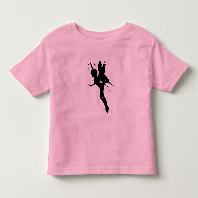 Fairy Silhouette Toddler T-Shirt (Front)