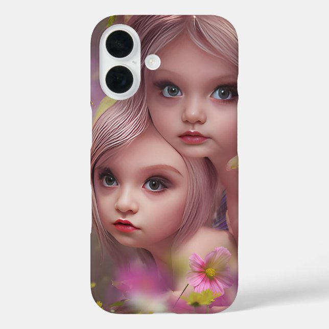 Fairy Sisters Amongst the Flowers in the Forest Case-Mate iPhone Case (Back)
