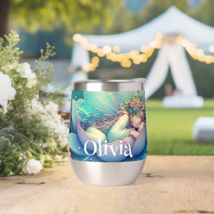 Fairy Sleeping on a Flower Fairytale Personalised