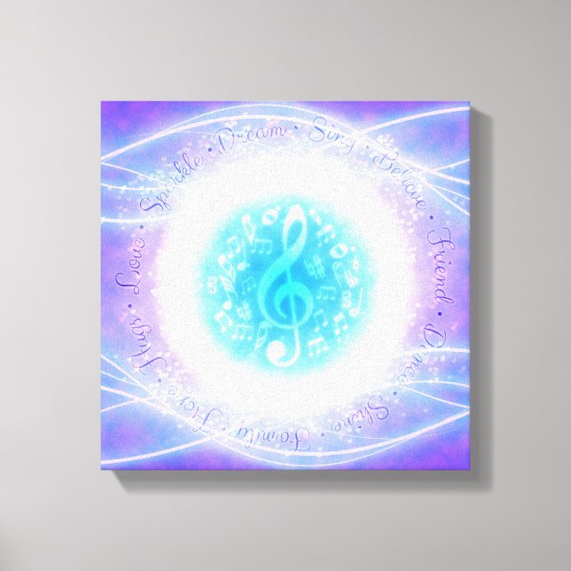 Fairy Song Canvas Print (Front)