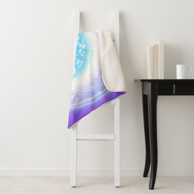 Fairy Song Sherpa Blanket (In Situ)