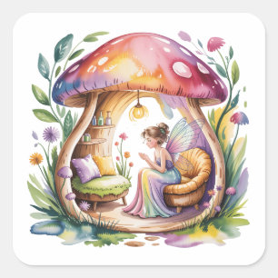 Fairy Square Sticker
