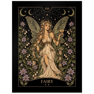 Fairy, Starlit Tarot Art Postcard