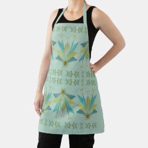 Fairy Stars Pistachio Medium Apron