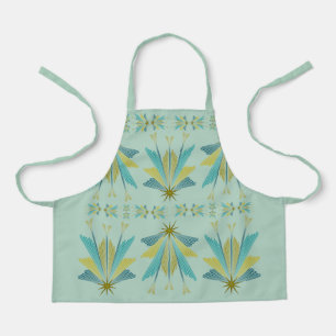 Fairy Stars Pistachio Small Apron