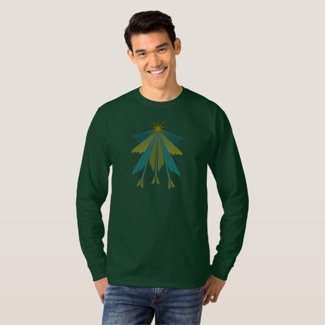 Fairy Stars Unisex Long Sleeve Shirt (Front Full)