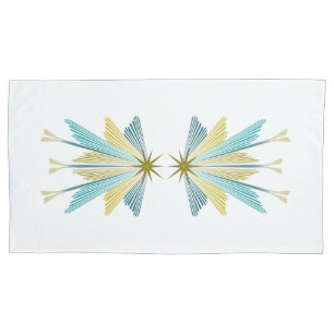 Fairy Stars White King Pillowcases