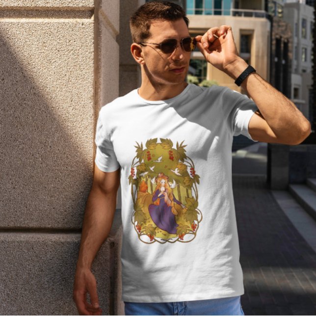 Fairy Surrounded By Animals  T-Shirt (Creator Uploaded)