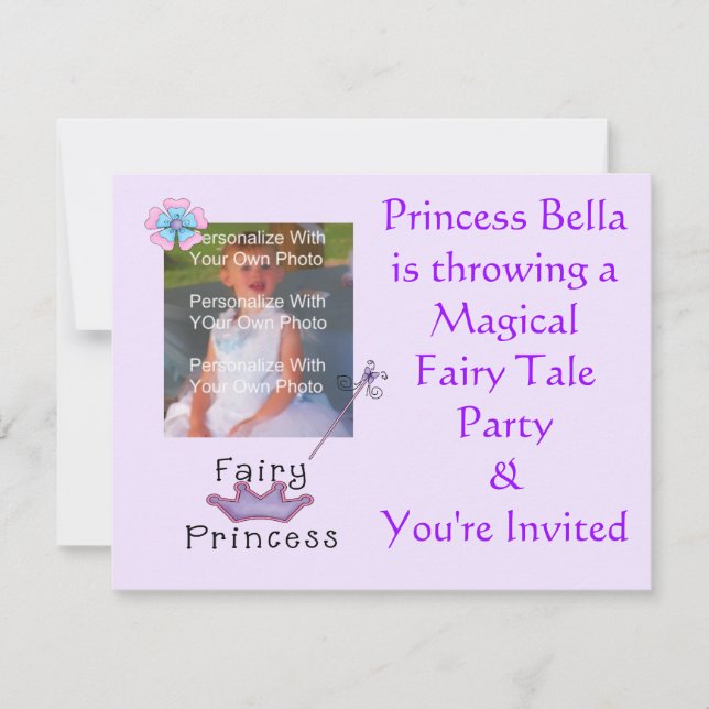 Fairy Tail Party Invitation (Front)