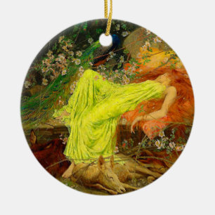 Fairy Tale Arthur Wardle Ceramic Tree Decoration