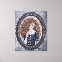 Fairy Tale "Briar Rose" Magical Fantasy Art Canvas