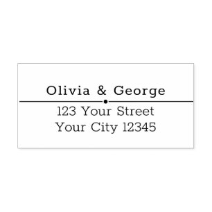 Fairy Tale Bright Wedding Self-inking Stamp