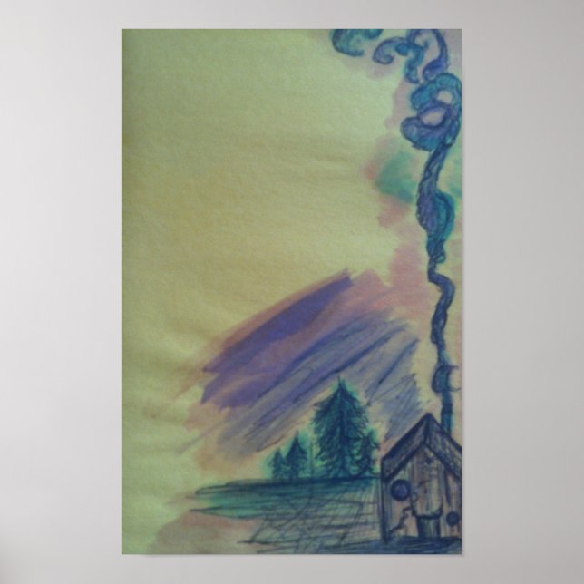 Fairy Tale Cabin Poster (Front)