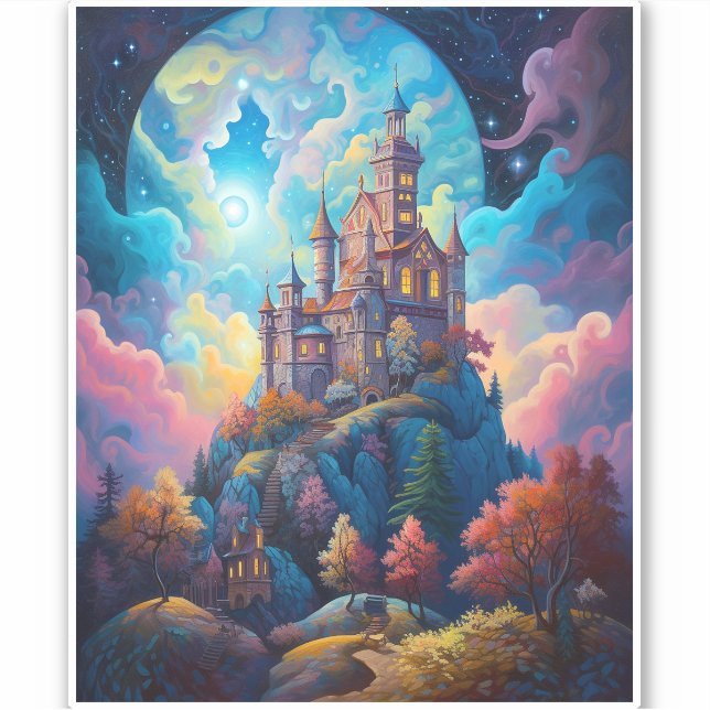 Fairy Tale Castle Fantasy Art (Front)