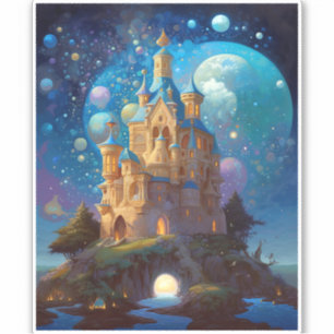 Fairy Tale Castle Fantasy Art