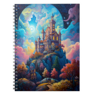 Fairy Tale Castle Fantasy Art Notebook