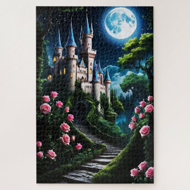 Fairy Tale Castle Fantasy Jigsaw Puzzle (Vertical)
