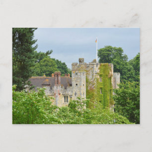 Fairy Tale Castle Hidden in the Forest Postcard