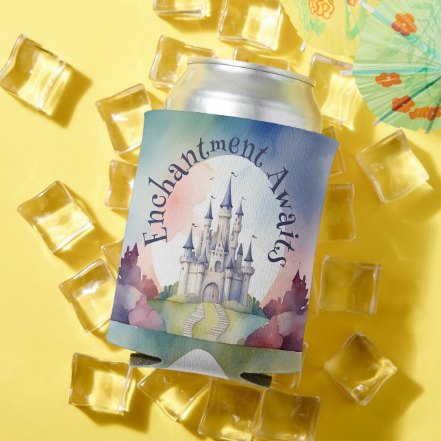 Fairy Tale Castle Party Can Cooler (In Situ Summer)