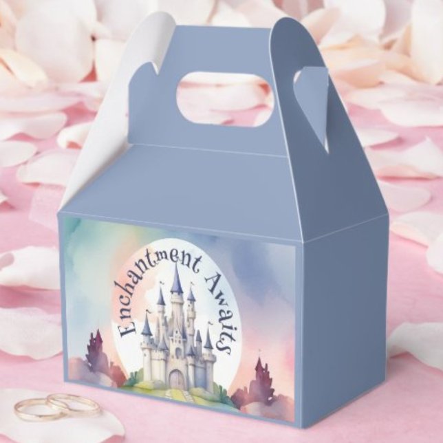 Fairy Tale Castle Party Favour Box (Creator Uploaded)