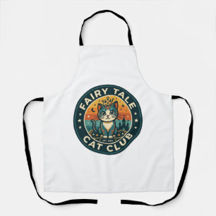 Fairy Tale Cat Cute Kitty Design - Fairy Tale Cat Apron