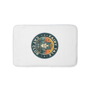 Fairy Tale Cat Cute Kitty Design - Fairy Tale Cat Bath Mat