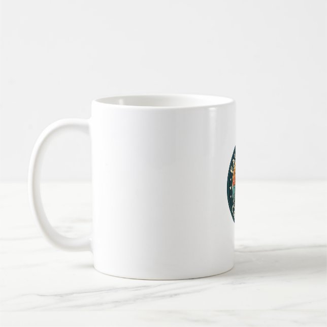 Fairy Tale Cat Cute Kitty Design - Fairy Tale Cat  Coffee Mug (Left)