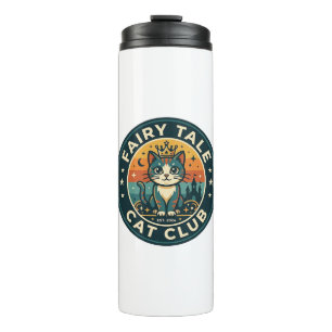 Fairy Tale Cat Cute Kitty Design - Fairy Tale Cat Thermal Tumbler