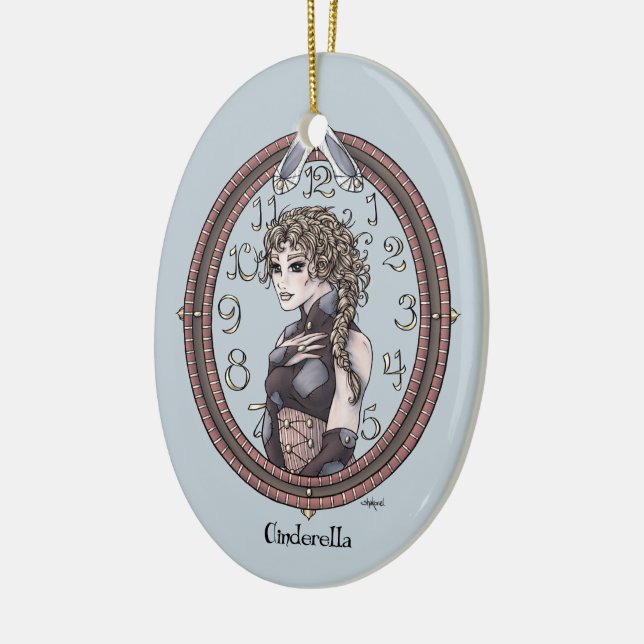 Fairy Tale "Cinderella" Fantasy Art Ornament #1 (Left)