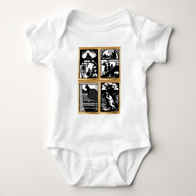 Fairy Tale Collection  Baby Bodysuit (Front)