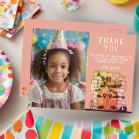 Fairy Tale Door Birthday Photo Thank you
