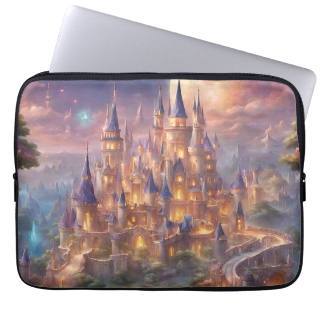 Fairy Tale Dreams Laptop Sleeve (Front)
