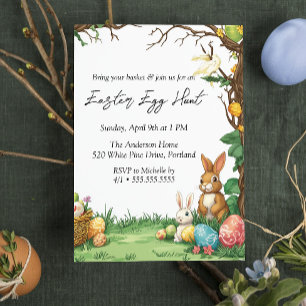 Fairy Tale Easter Egg Hunt Invitation