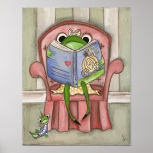 Fairy Tale Frog - Art Print