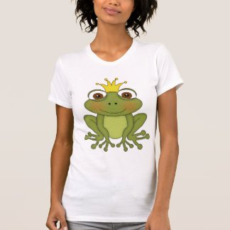 Fairy Tale Frog Prince With Crown T-Shirt