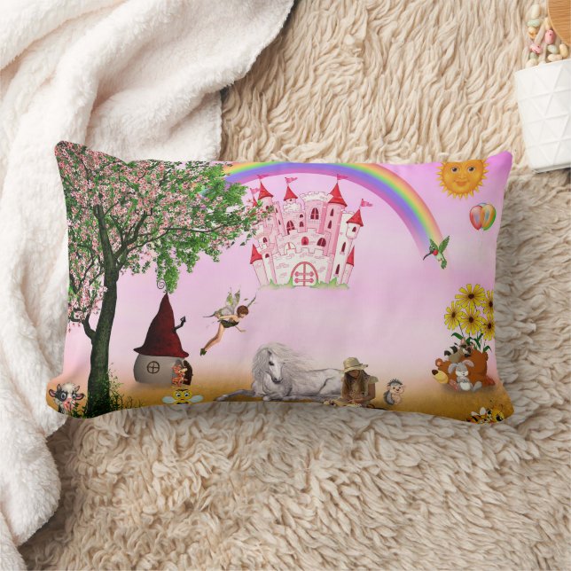 Fairy tale lumbar cushion (Blanket)
