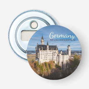 Fairy tale Neuschwanstein castle in Germany Bottle Opener