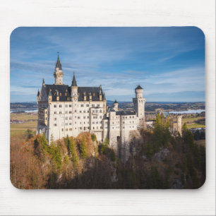 Fairy tale Neuschwanstein castle in Germany Mouse Pad