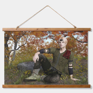 Fairy Tale Prince Hanging Tapestry