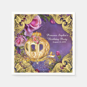 Fairy Tale Princess Birthday Party Napkin