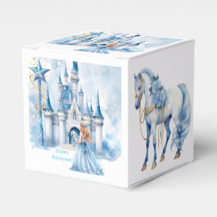 Fairy Tale Princess Castle Girl Birthday Favour Box