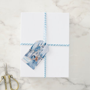 Fairy Tale Princess Castle Girl Birthday Thanks Gift Tags