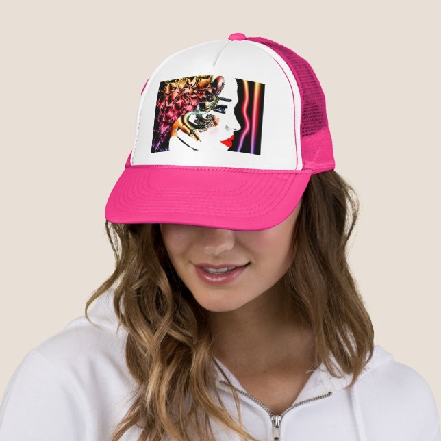Fairy Tale Princess Contemporary  Trucker Hat (In Situ)